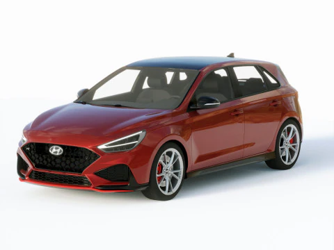 Hyundai I30 N 2021 3D Modell