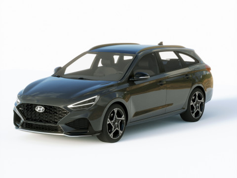 Hyundai I30 Wagon N Line 2020 3D Model
