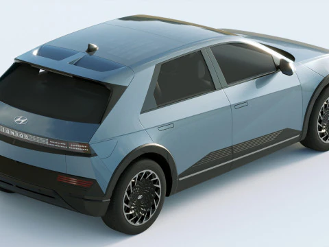 Hyundai Ioniq 5 2022 3D Model