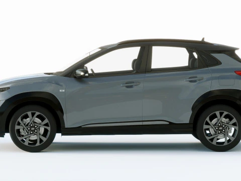 Hyundai Kona 2021 3D Model