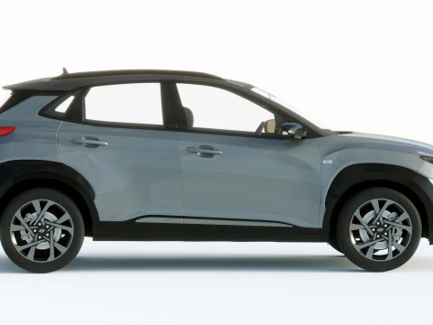 Hyundai Kona 2021 3D Model