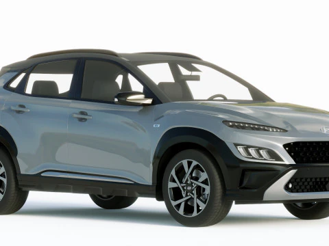 Hyundai Kona 2021 3D Model