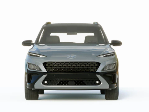 Hyundai Kona 2021 3D Model