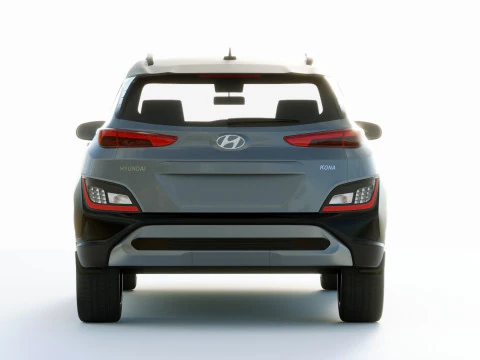Hyundai Kona 2021 3D Model