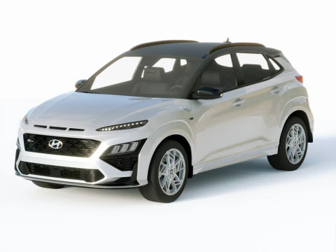 Hyundai Kona N Line 2021 3D Modell
