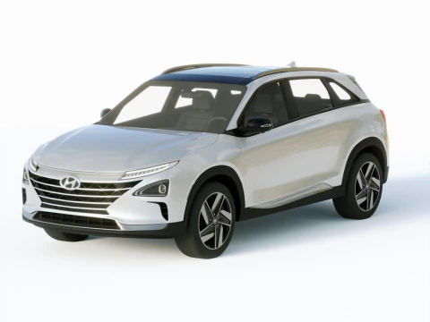 Hyundai Nexo 2019 3D Modell
