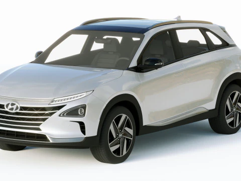 Hyundai Nexo 2019 3D Model