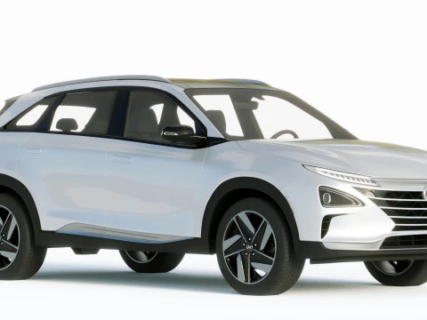 Hyundai Nexo 2019 3D Model