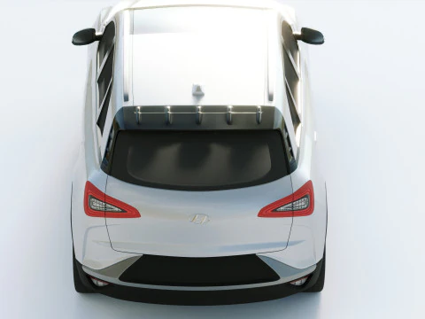 Hyundai Nexo 2019 3D Model