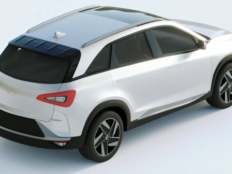 Hyundai Nexo 2019 3D Model