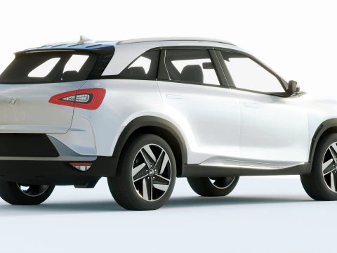 Hyundai Nexo 2019 3D Model