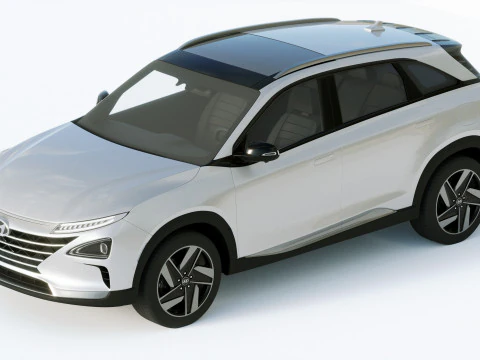 Hyundai Nexo 2019 3D Model