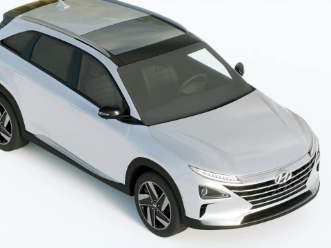 Hyundai Nexo 2019 3D Model