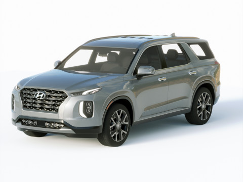 Hyundai Palisade 2020 3D Model