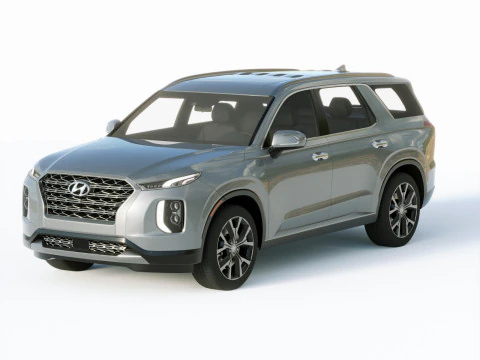 Hyundai Palisade 2020 3D Modell