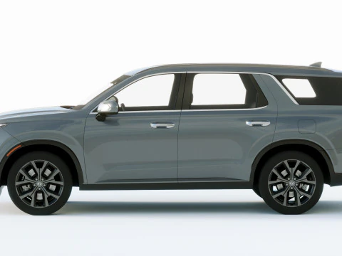 Hyundai Palisade 2020 3D Model
