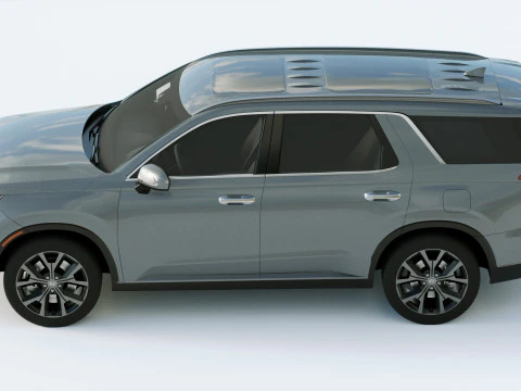 Hyundai Palisade 2020 3D Model