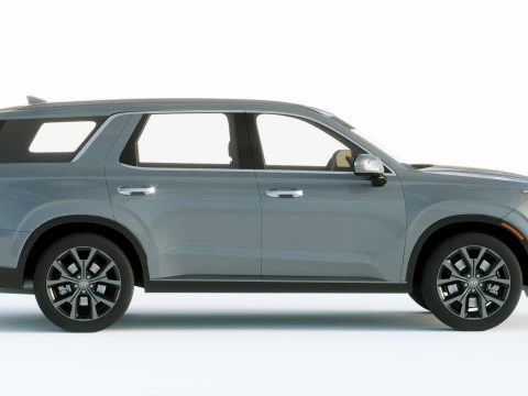Hyundai Palisade 2020 3D Model