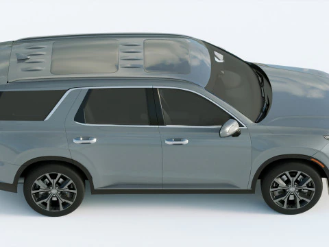 Hyundai Palisade 2020 3D Model