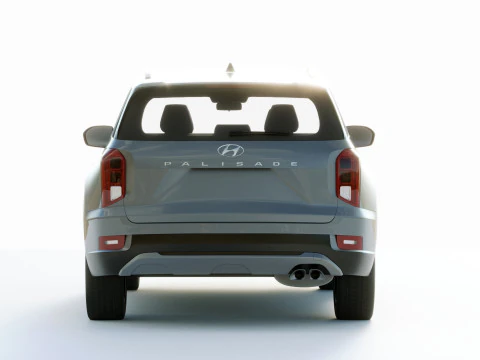 Hyundai Palisade 2020 3D Model