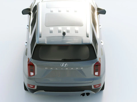 Hyundai Palisade 2020 3D Model
