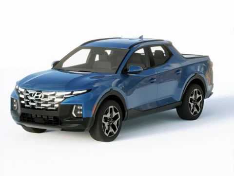 Hyundai Santa Cruz 2022 Modelo 3D