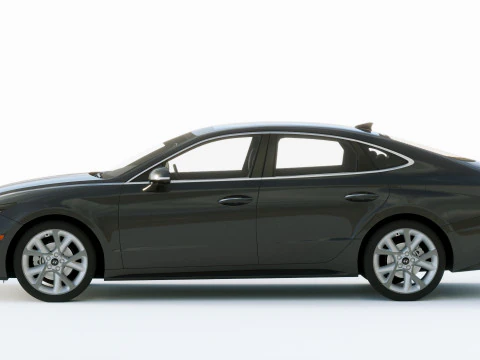 Hyundai Sonata 2020 3D Model