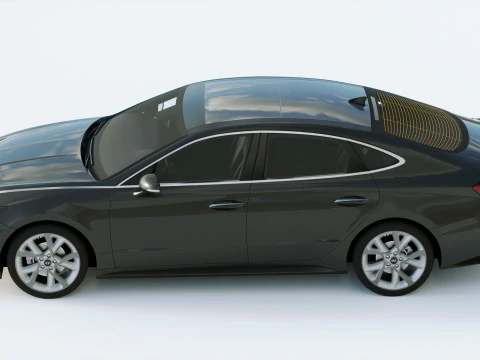 Hyundai Sonata 2020 3D Model