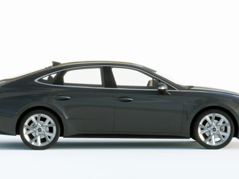 Hyundai Sonata 2020 3D Model