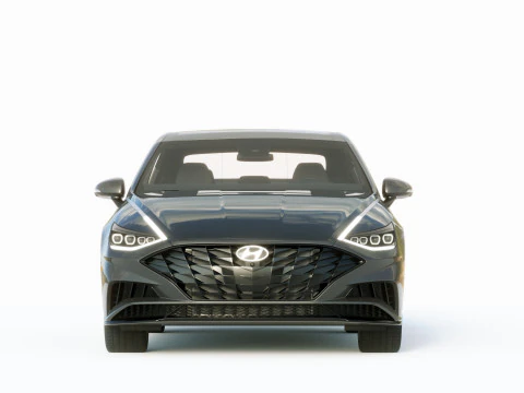 Hyundai Sonata 2020 3D Model