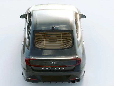 Hyundai Sonata 2020 3D Model