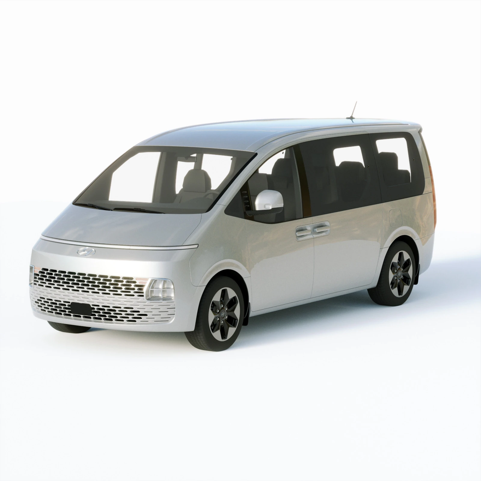 Hyundai Staria 2022 3D Model .c4d .max .obj .3ds .fbx .stl .blend