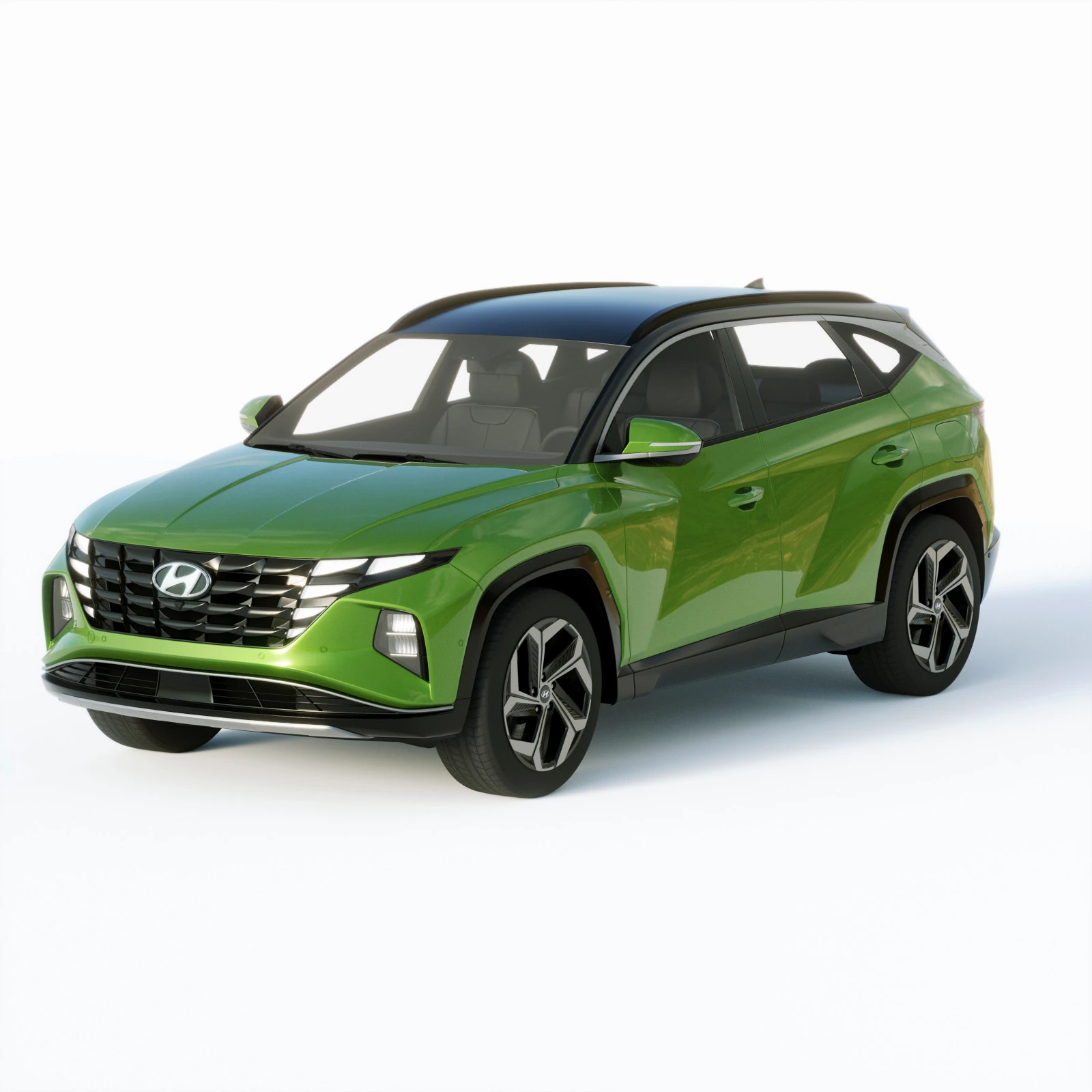 Hyundai Tucson 2021 3D Model .c4d .max .obj .3ds .fbx .stl .blend 