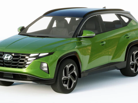 Hyundai Tucson 2021 3D Model