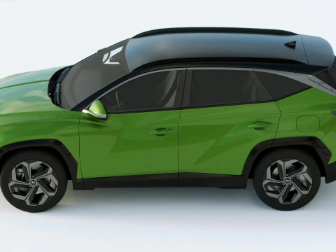 Hyundai Tucson 2021 3D Model