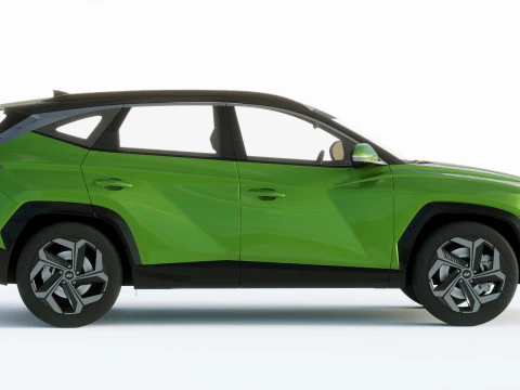 Hyundai Tucson 2021 3D Model
