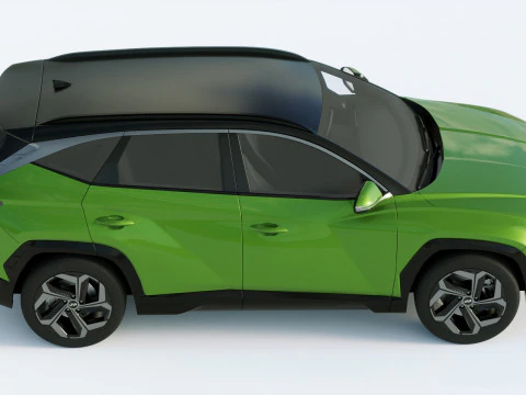 Hyundai Tucson 2021 3D Model
