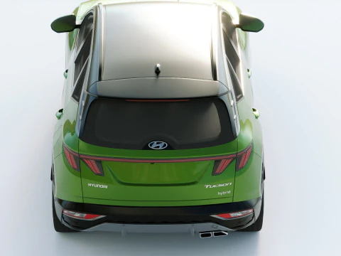 Hyundai Tucson 2021 3D Model