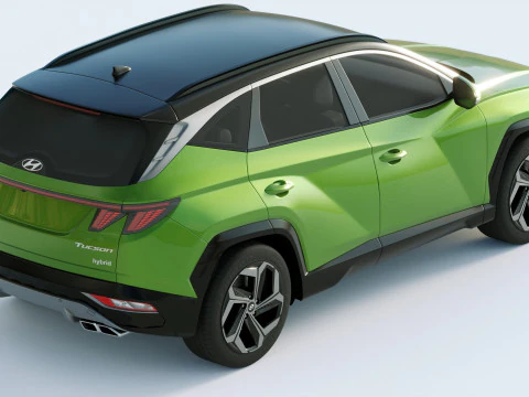 Hyundai Tucson 2021 3D Model