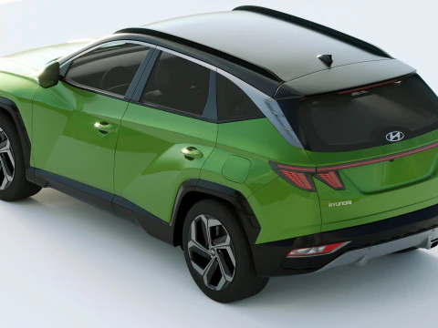 Hyundai Tucson 2021 3D Model