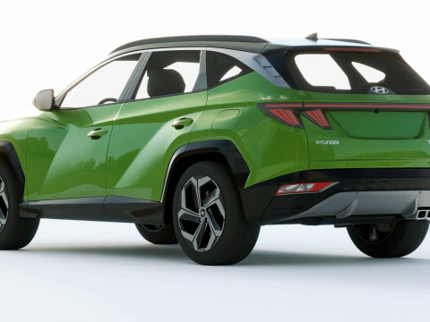 Hyundai Tucson 2021 3D Model
