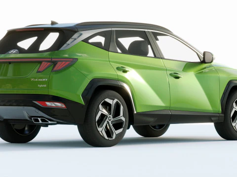 Hyundai Tucson 2021 3D Model