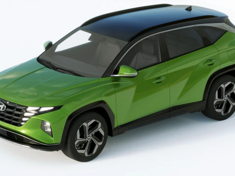 Hyundai Tucson 2021 3D Model