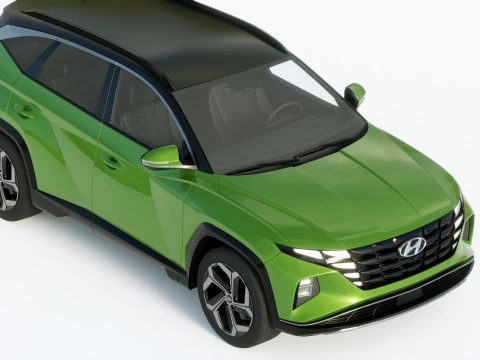 Hyundai Tucson 2021 3D Model
