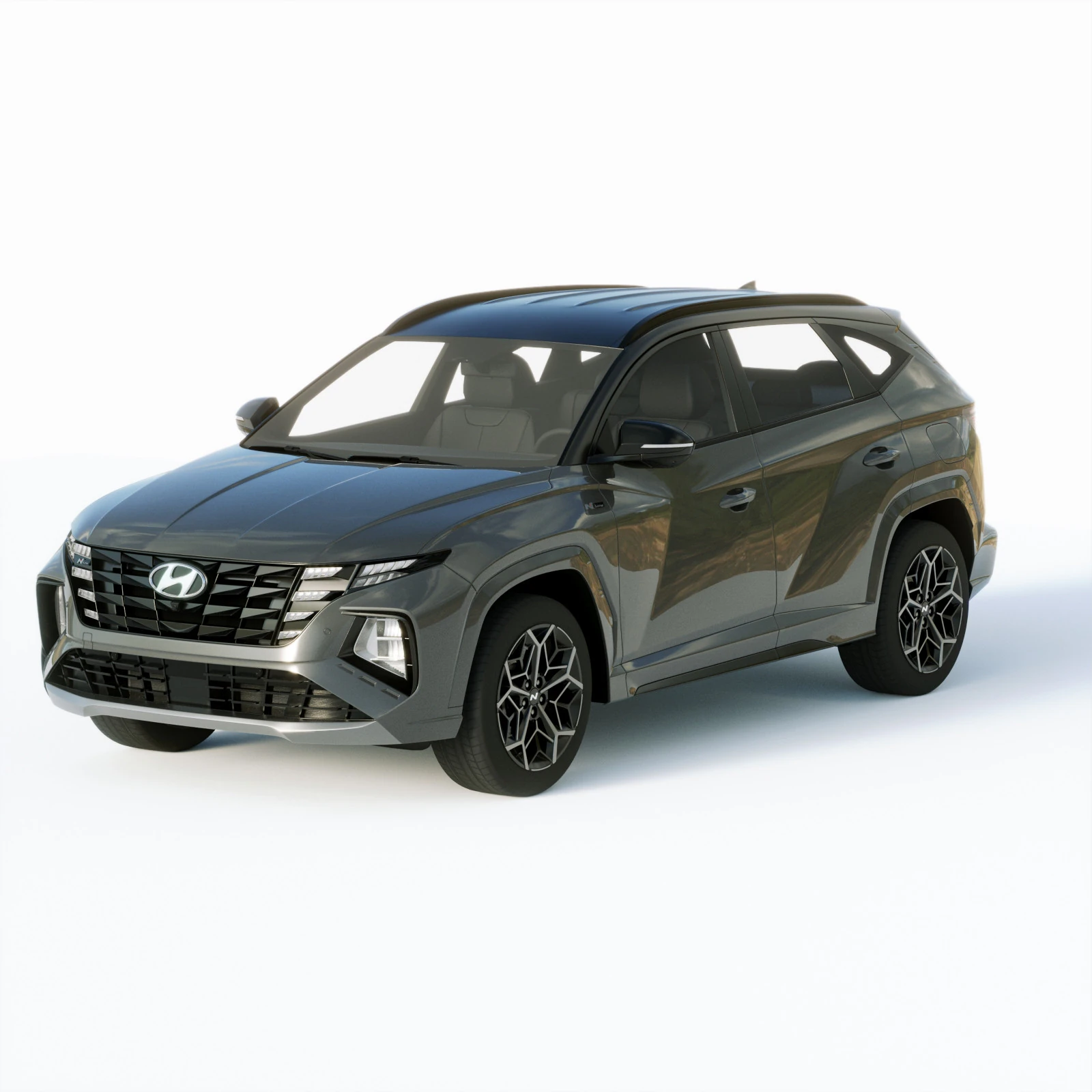 Hyundai Tucson N Line 2021 3D Model .c4d .max .obj .3ds .fbx .stl .blend 