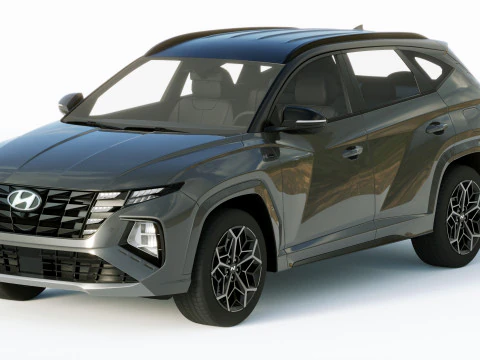 Hyundai Tucson N Line 2021 3D Model