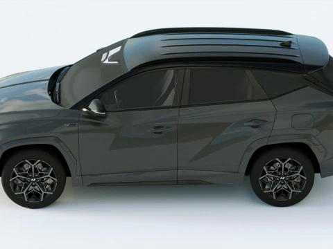 Hyundai Tucson N Line 2021 3D Model