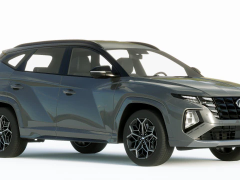 Hyundai Tucson N Line 2021 3D Model