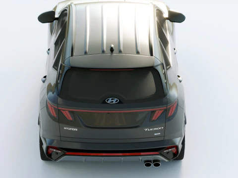 Hyundai Tucson N Line 2021 3D Model