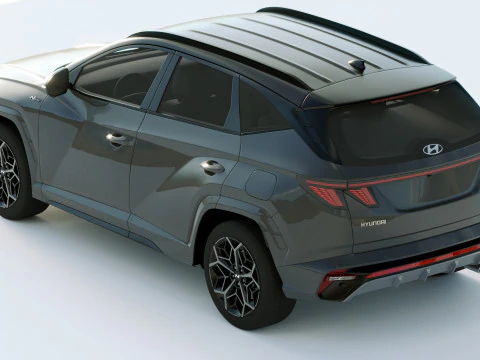 Hyundai Tucson N Line 2021 3D Model